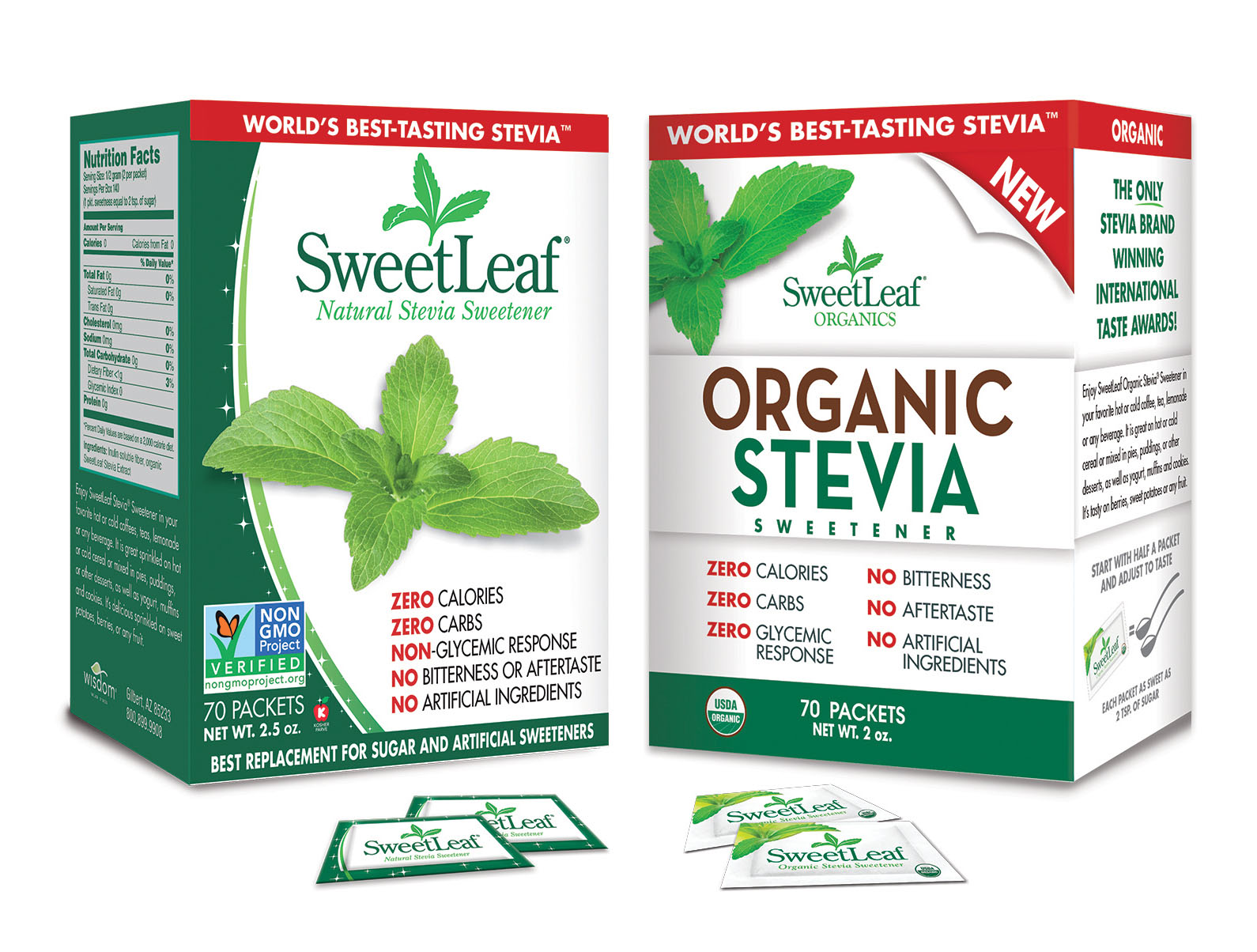 SweetLeaf Natural and Organic